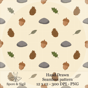Autumn Forest Seamless Pattern