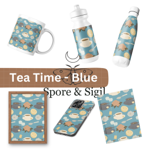 Tea Time – Blue