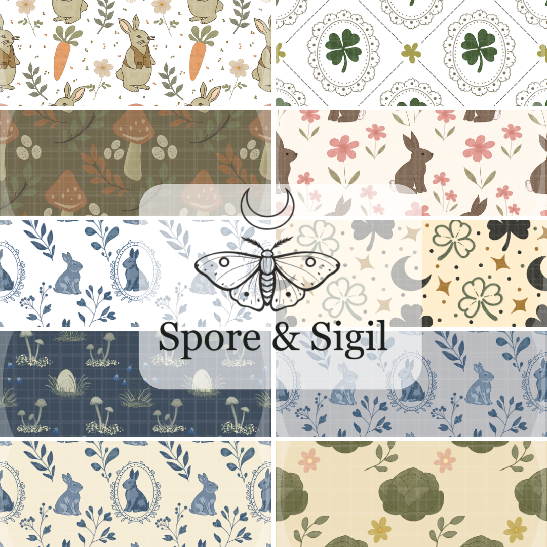March 2026 Seamless Pattern Bundle
